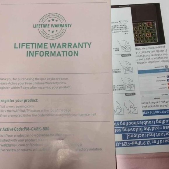 Wireless Keyboard for Ipad Pro 12.9" - Picture 3 of 11